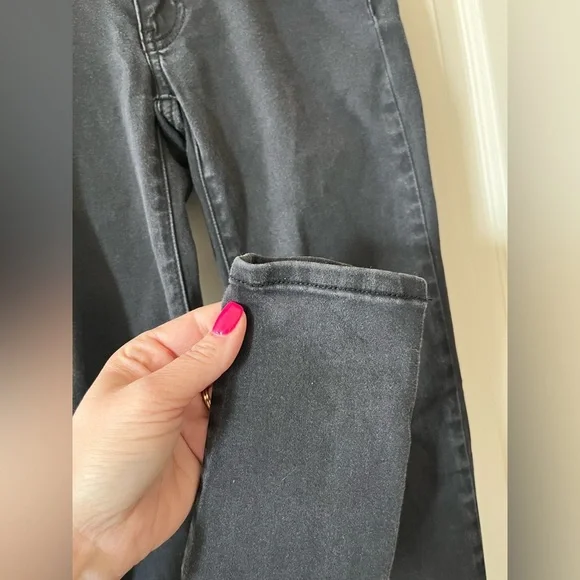 American Eagle Black Stretch Jeggings Women’s Size 0 Long - Picture 6 of 15